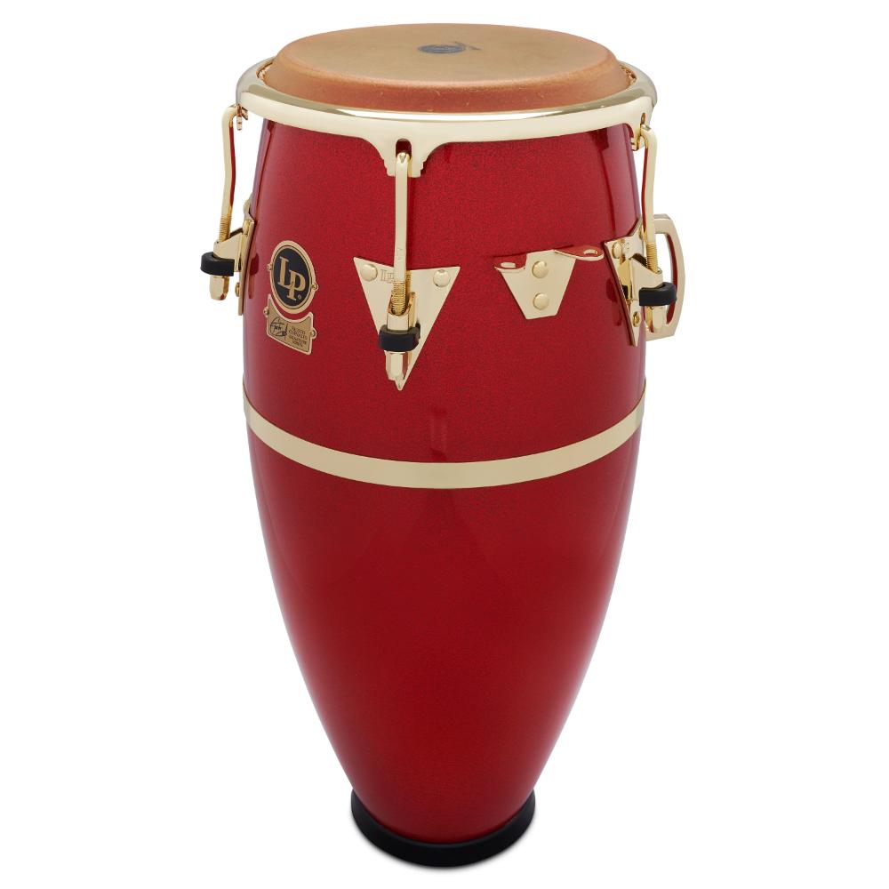 LP Galaxy Fiberglass Fausto Cuevas III Signature Conga - Red w/Gold 11 in. - Drum Center Of Portsmouth