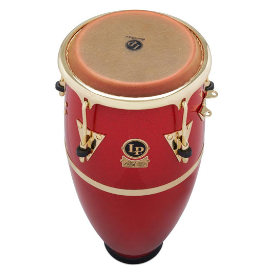 LP Galaxy Fiberglass Fausto Cuevas III Signature Conga - Red w/Gold 11 in. - Drum Center Of Portsmouth