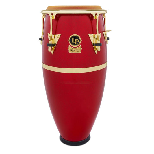 LP Galaxy Fiberglass Fausto Cuevas III Signature Conga - Red w/Gold 11 in. - Drum Center Of Portsmouth