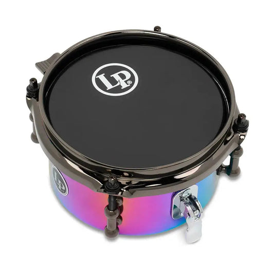 LP Tony Succar Micro Snare Drum 6" Rainbow w/Black Nickel Hw
