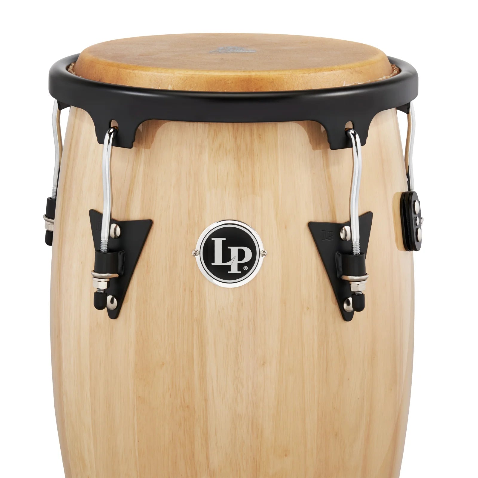 LP Aspire Wood Congas Set w/Double Stand Natural Finish - Drum Center Of Portsmouth