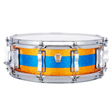 Ludwig Classic Maple Snare Drum 14x5 Gold/Blue/Gold Tri-Band - Drum Center Of Portsmouth