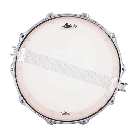 Ludwig Classic Maple Snare Drum 14x5 Red/Gold/Red Tri-Band - Drum Center Of Portsmouth