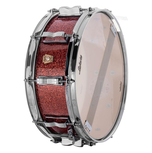 Ludwig Classic Maple Snare Drum 14x5 Hybrid Copper Sparkle - Drum Center Of Portsmouth