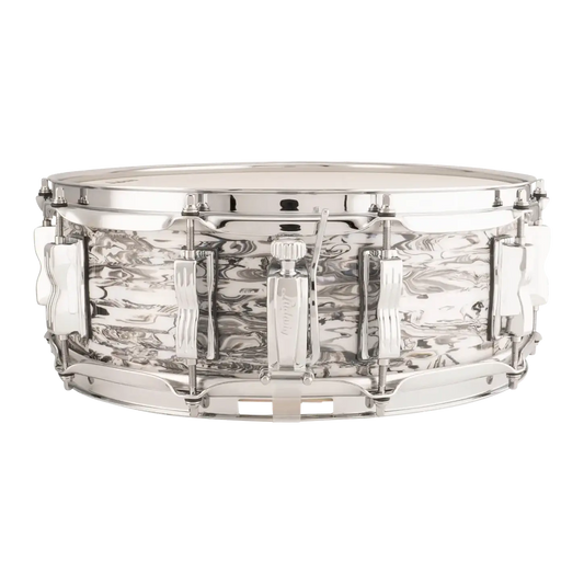 Ludwig Classic Maple Snare Drum 14x5 White Abalone - Drum Center Of Portsmouth