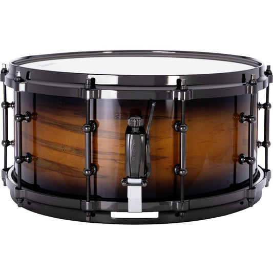 Ludwig Classic Maple Exotic Select Snare Drum 14x6.5 Black Gold Burst - Drum Center Of Portsmouth