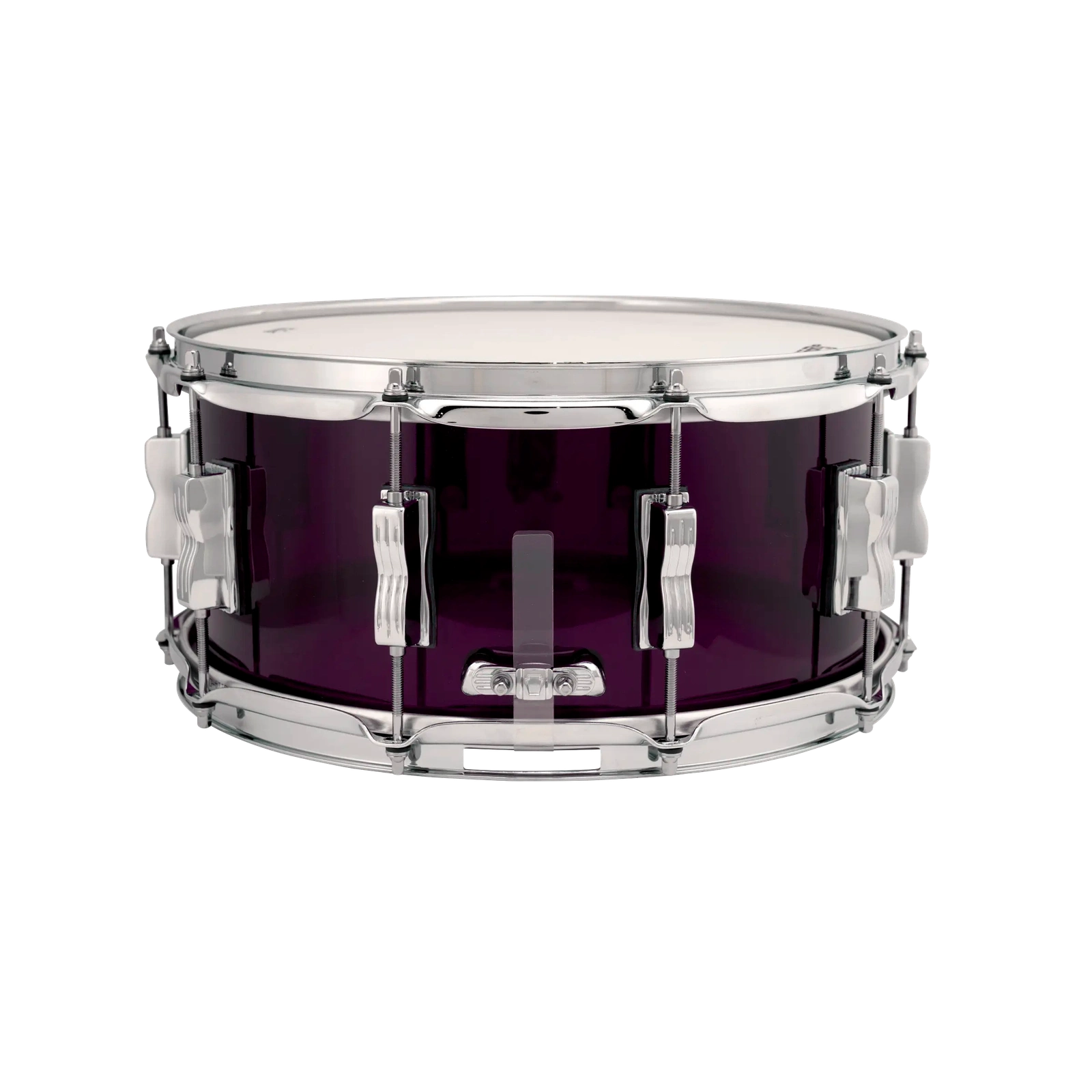 Ludwig Vistalite Snare Drum w/P88 Strainer 14x6.5 Purple - Drum Center Of Portsmouth