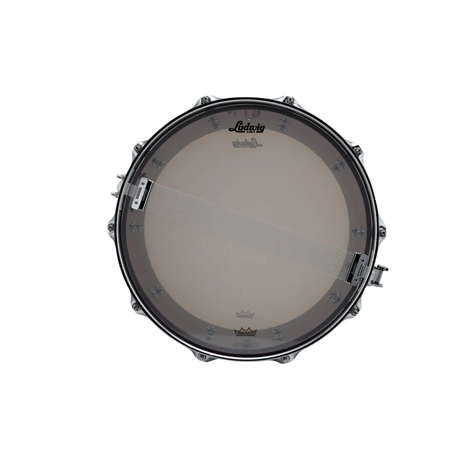 Ludwig Vistalite Snare Drum w/P88 Strainer 14x6.5 Purple - Drum Center Of Portsmouth