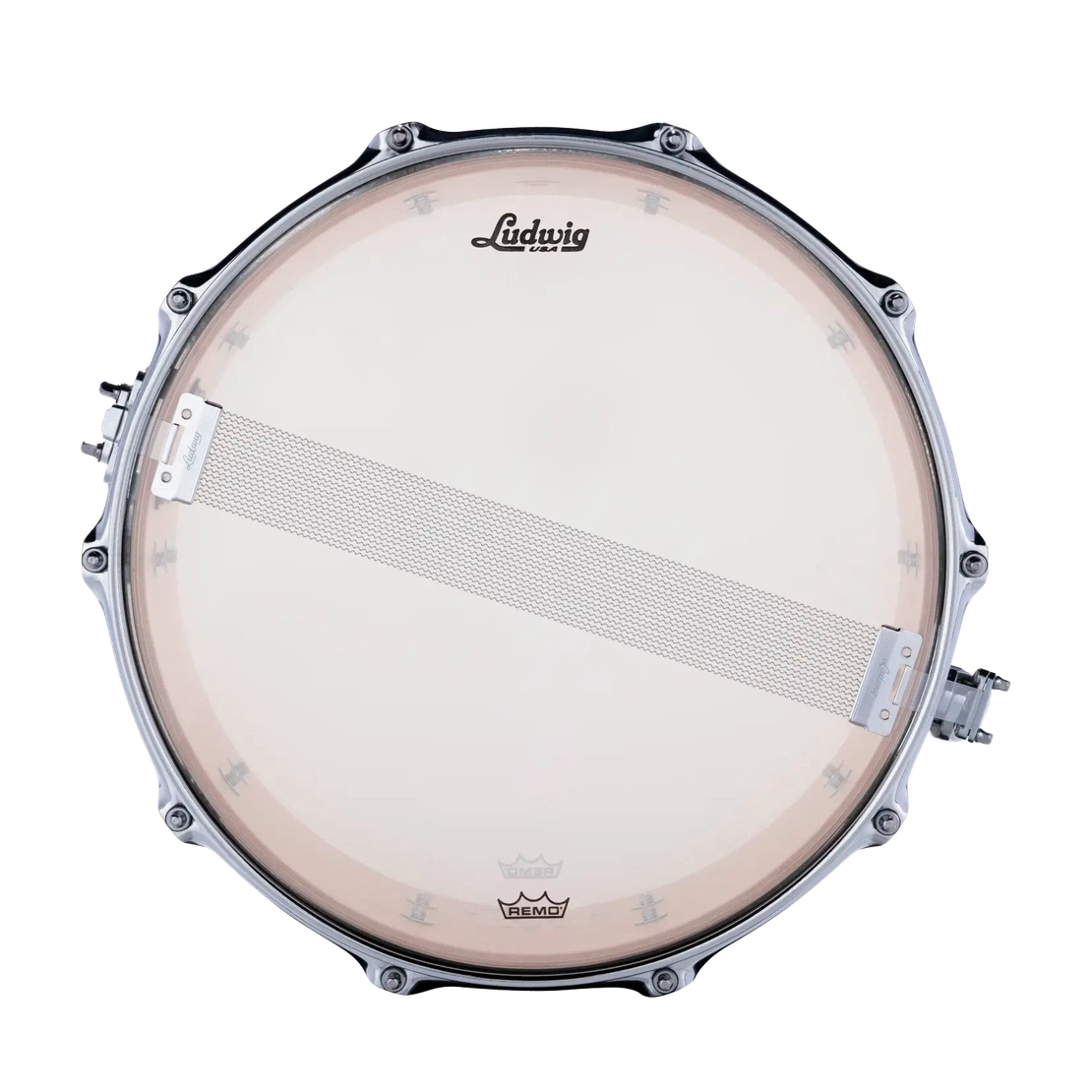 Ludwig Classic Maple Snare Drum 14x6.5 Red/Silver/Blue Sparkle - Drum Center Of Portsmouth