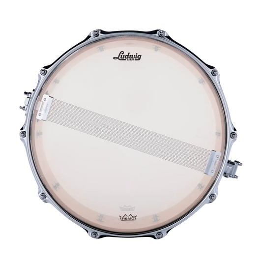 Ludwig Classic Maple Snare Drum 14x6.5 Red/Silver/Blue Sparkle - Drum Center Of Portsmouth