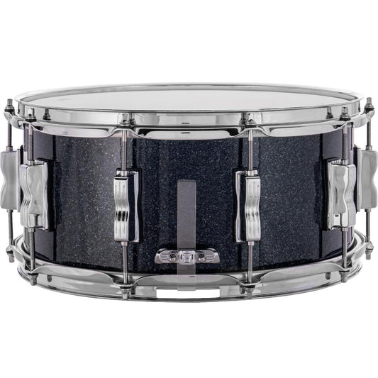 Ludwig Classic Maple Snare Drum 14x6.5 Hybrid Black Sparkle - Drum Center Of Portsmouth