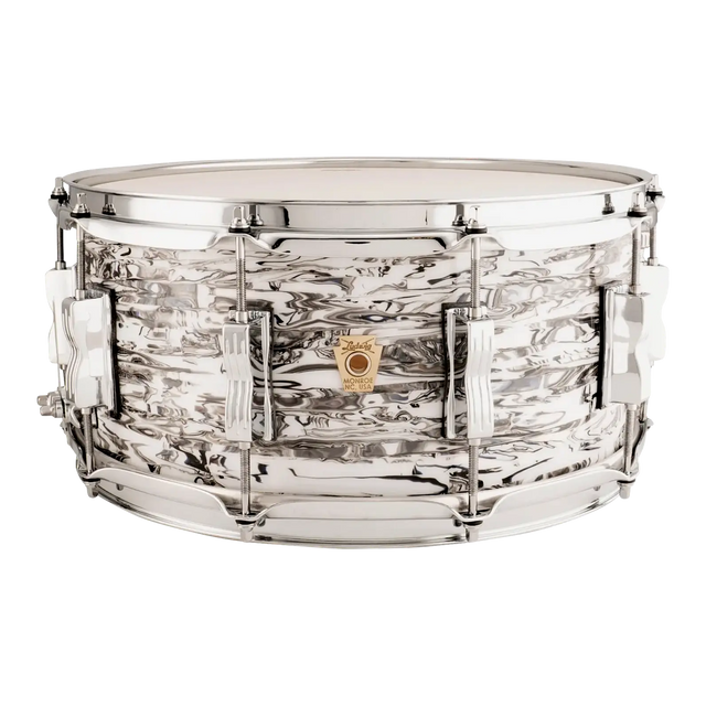 Ludwig Classic Maple Snare Drum 14x6.5 White Abalone - Drum Center Of Portsmouth