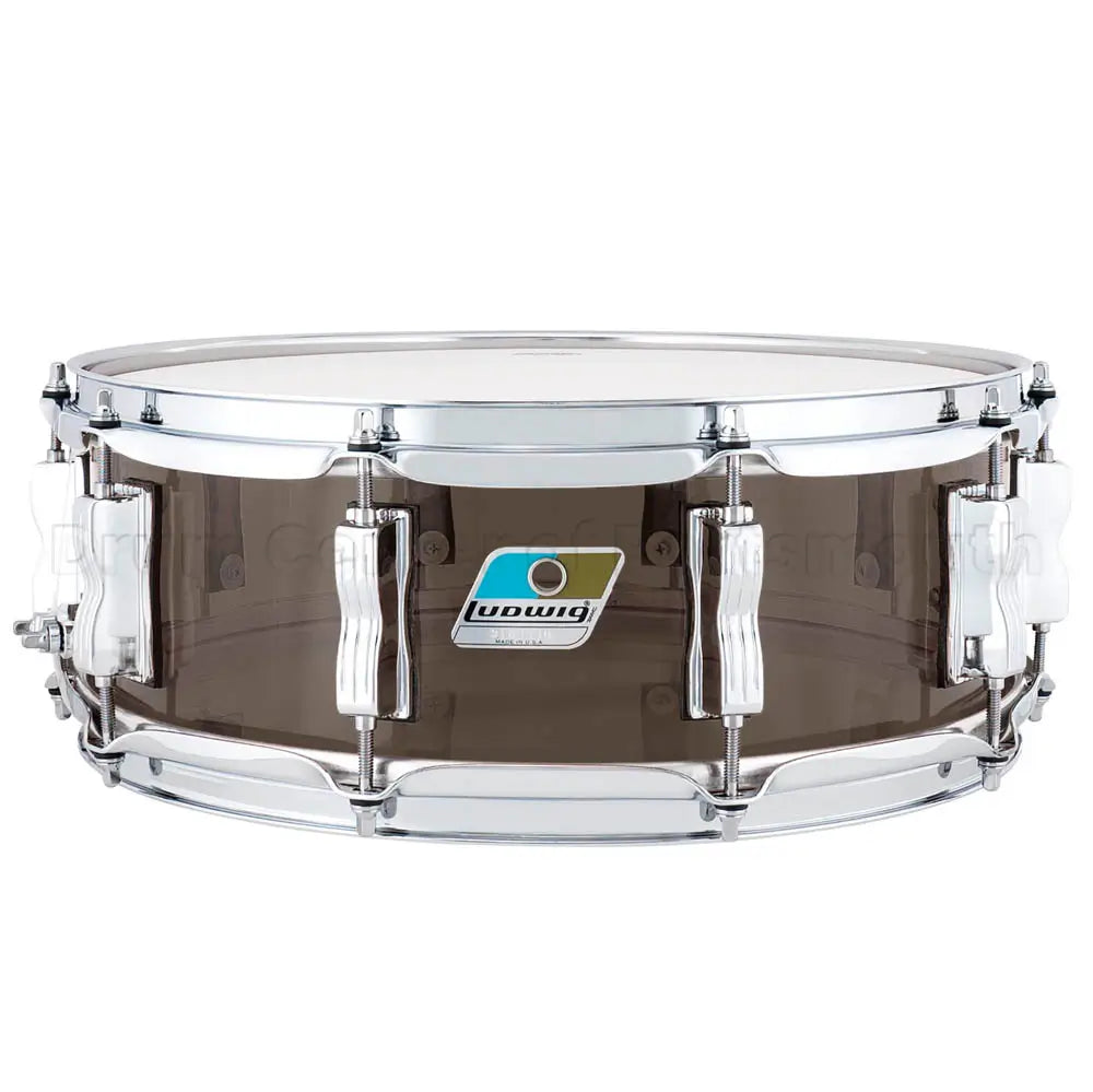 Ludwig Vistalite Snare Drum w/P88 Strainer 14x5 Bronze - Drum Center Of Portsmouth