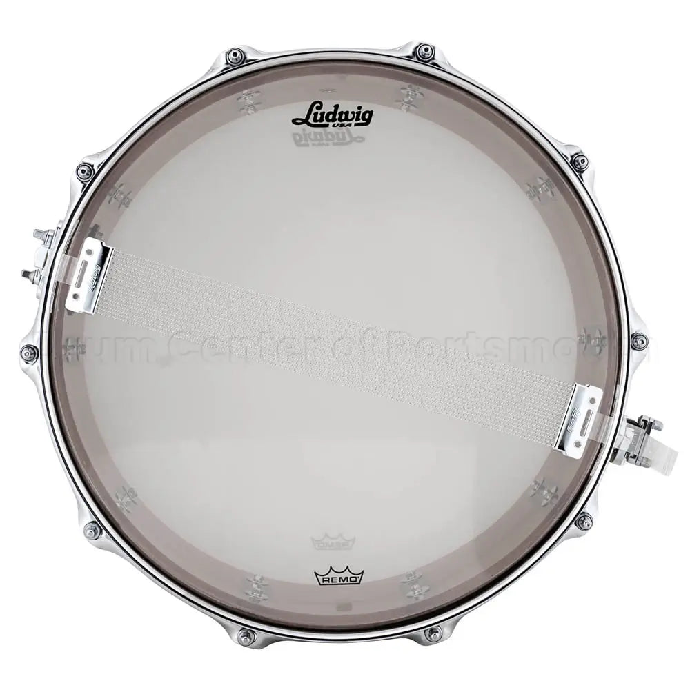Ludwig Vistalite Snare Drum w/P88 Strainer 14x5 Bronze - Drum Center Of Portsmouth