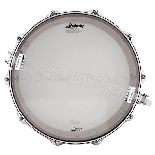 Ludwig Vistalite Snare Drum w/P88 Strainer 14x5 Bronze - Drum Center Of Portsmouth