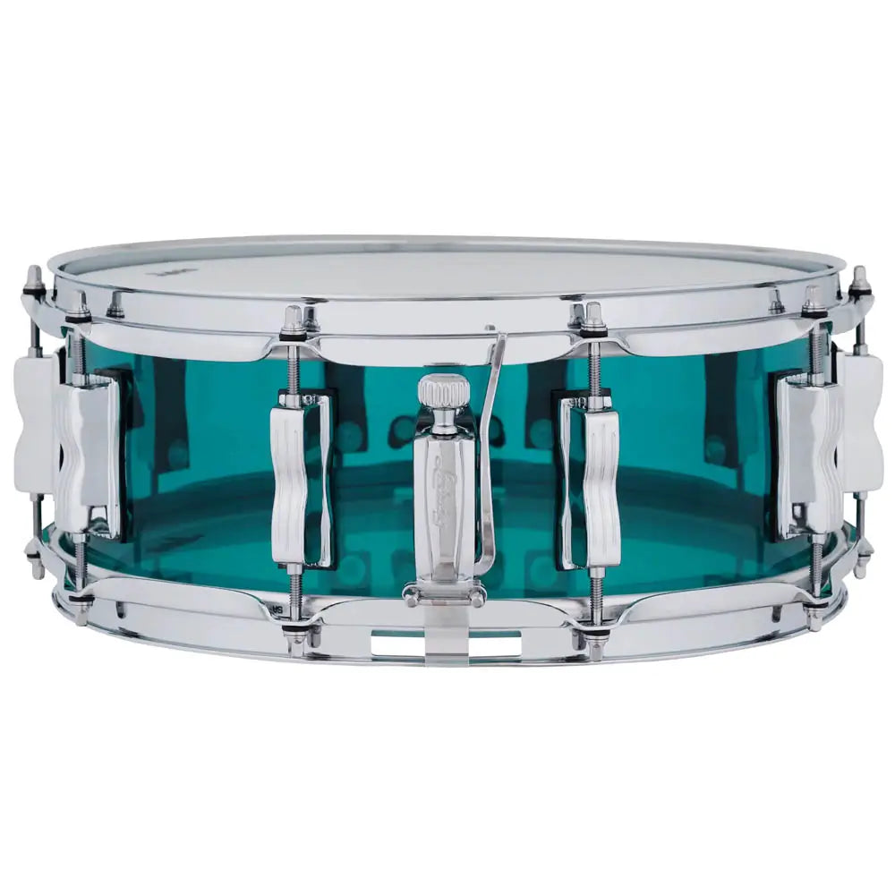 EMBARGOED - ACTIVATE OCT 1 - Ludwig Vistalite Snare Drum 14x5 Teal - Drum Center Of Portsmouth