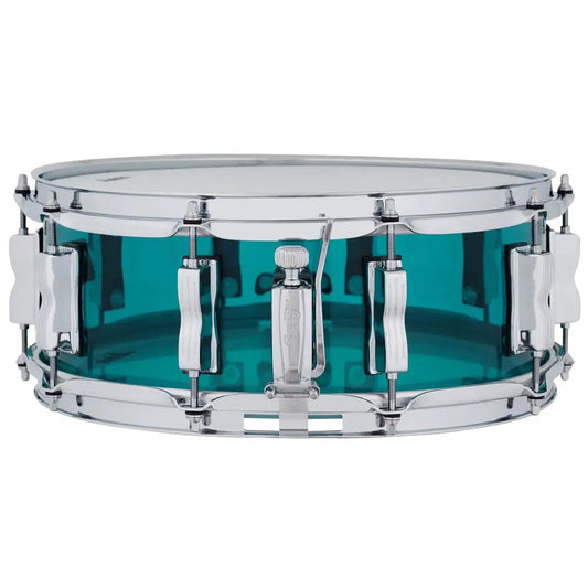EMBARGOED - ACTIVATE OCT 1 - Ludwig Vistalite Snare Drum 14x5 Teal - Drum Center Of Portsmouth