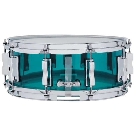 EMBARGOED - ACTIVATE OCT 1 - Ludwig Vistalite Snare Drum 14x5 Teal - Drum Center Of Portsmouth