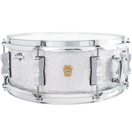 Ludwig Legacy Maple Snare Drum 14x5.5 Silver Sparkle - Drum Center Of Portsmouth