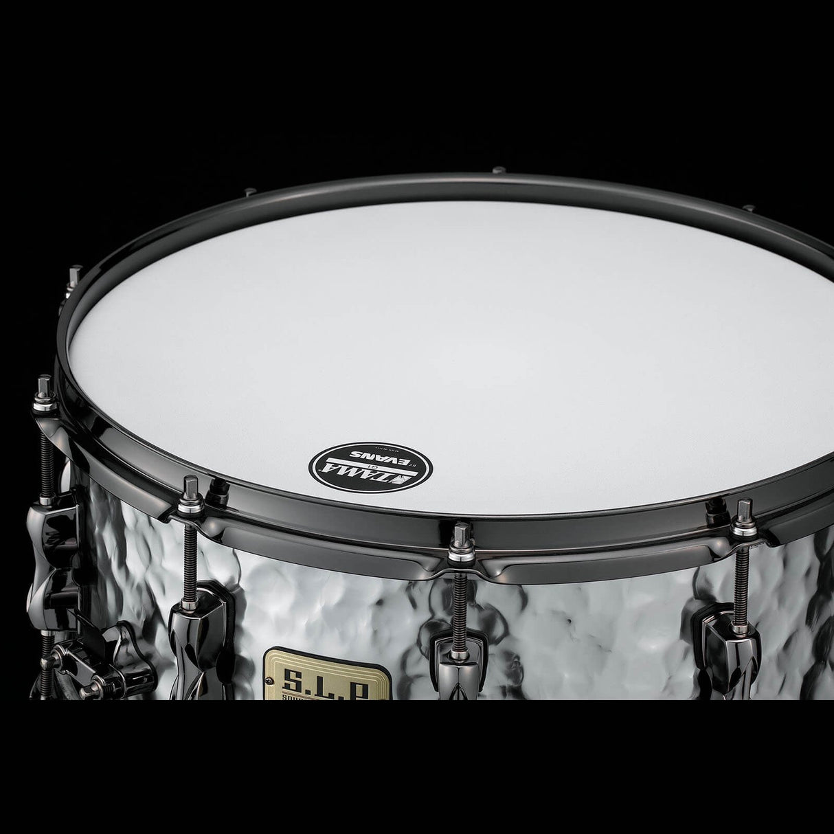 EMBARGOED UNTIL JAN 10 - Tama SLP Expressive Hammered Steel Snare Drum 14x6 - Drum Center Of Portsmouth