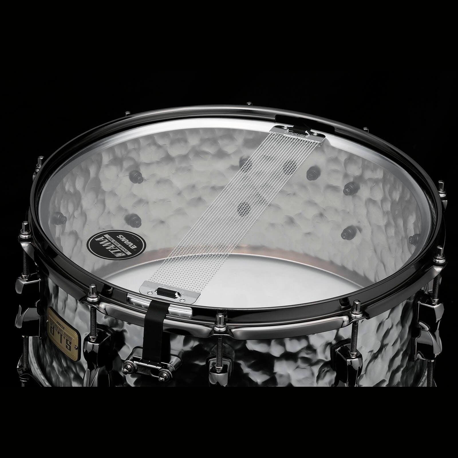 EMBARGOED UNTIL JAN 10 - Tama SLP Expressive Hammered Steel Snare Drum 14x6 - Drum Center Of Portsmouth