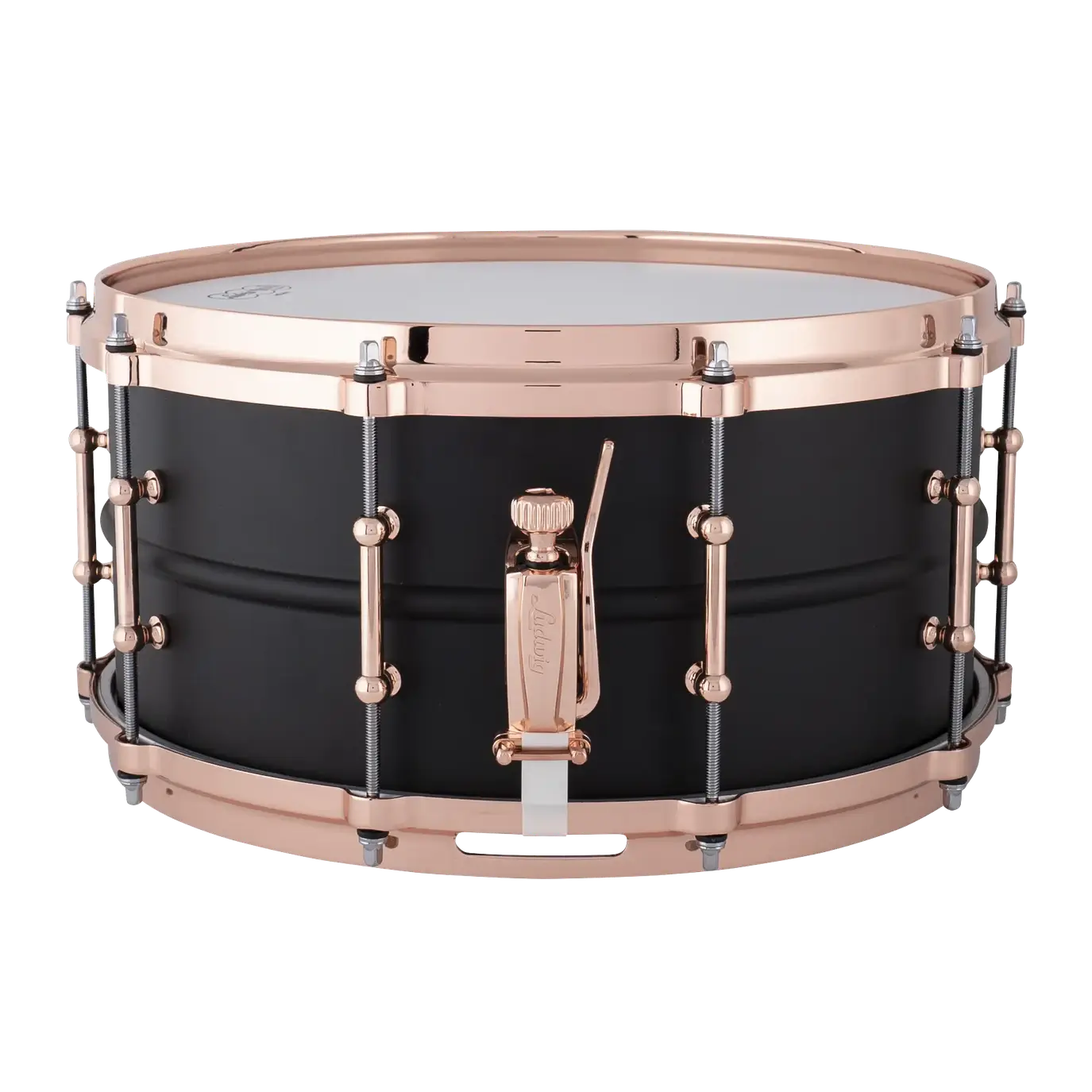 Ludwig LB427TDC Black Beauty "Hot Rod" Snare Drum 14x6.5 - Drum Center Of Portsmouth
