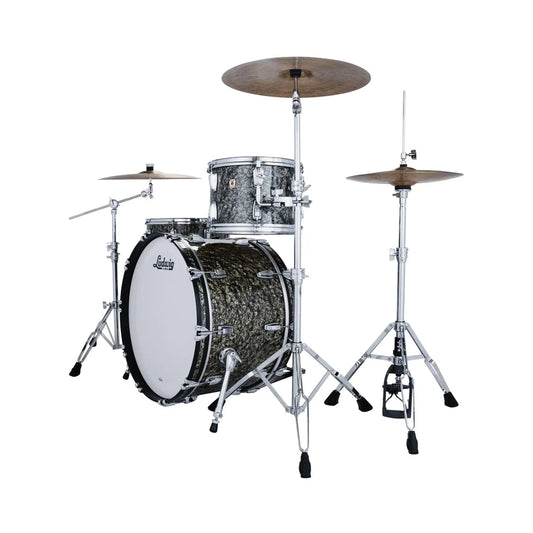 Ludwig Classic Maple 3pc Pro Beat Drum Set Moss Green - Drum Center Of Portsmouth
