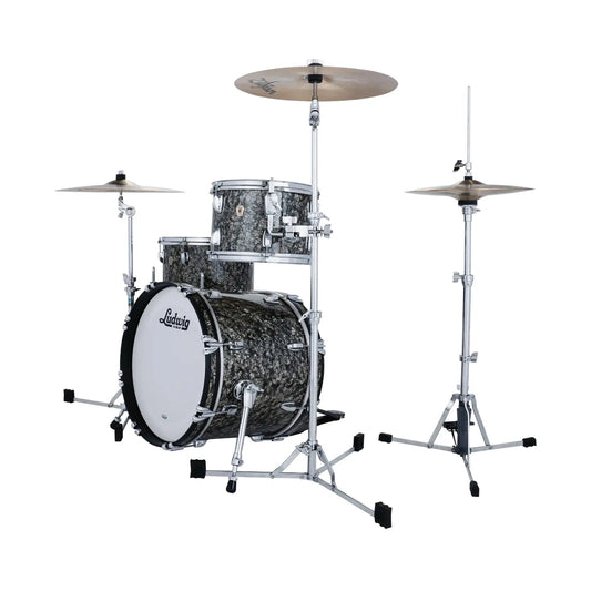 Ludwig Classic Maple 3pc Jazzette Drum Set Moss Green - Drum Center Of Portsmouth