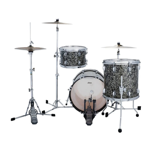 Ludwig Classic Maple 3pc Jazzette Drum Set Moss Green - Drum Center Of Portsmouth