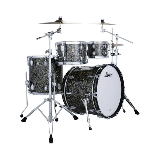 Ludwig Classic Maple 4pc Studio Drum Set Moss Green - Drum Center Of Portsmouth