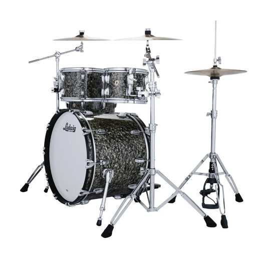 Ludwig Classic Maple 4pc Studio Drum Set Moss Green - Drum Center Of Portsmouth