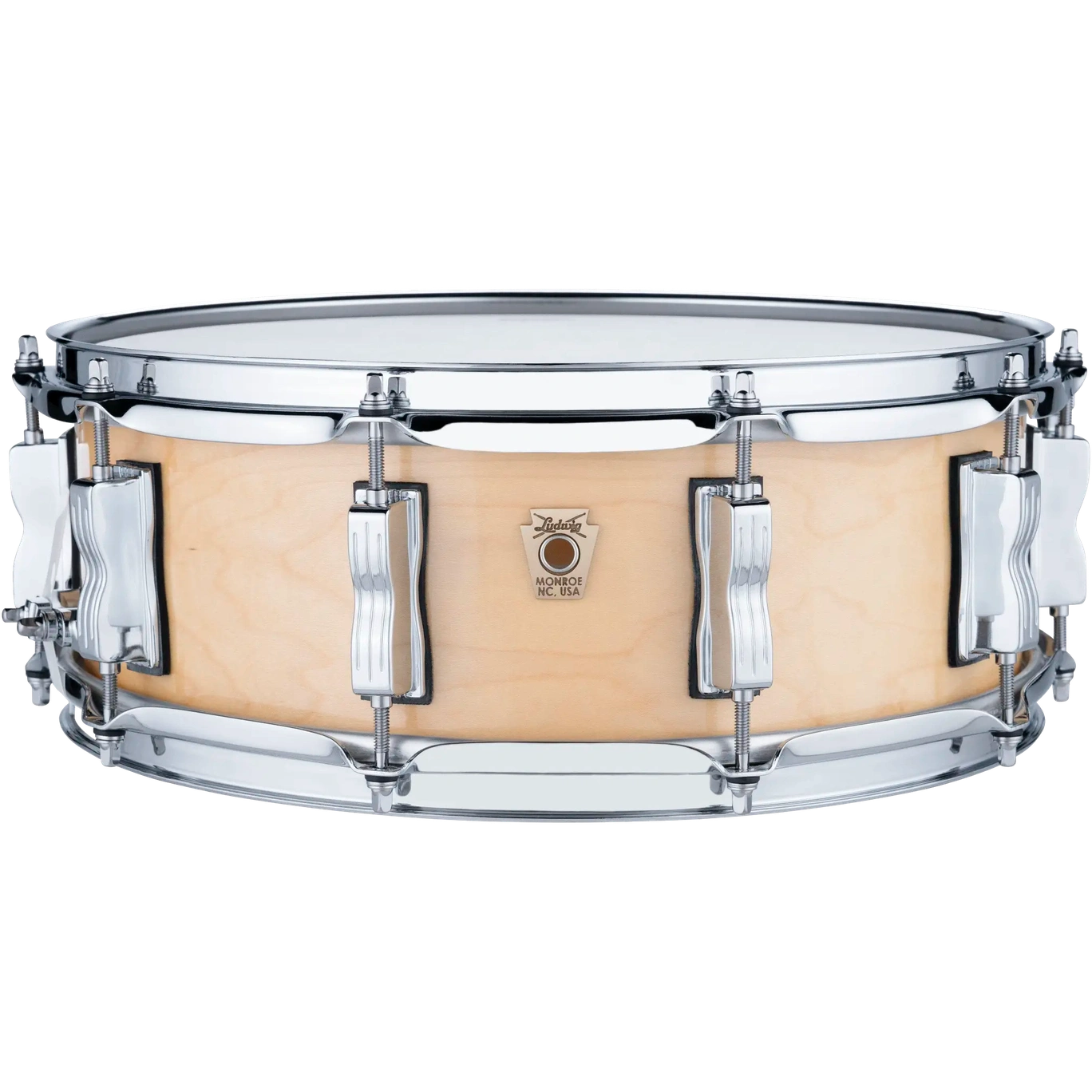 Ludwig Classic Maple Snare Drum 14x5 Natural Maple Gloss - Drum Center Of Portsmouth
