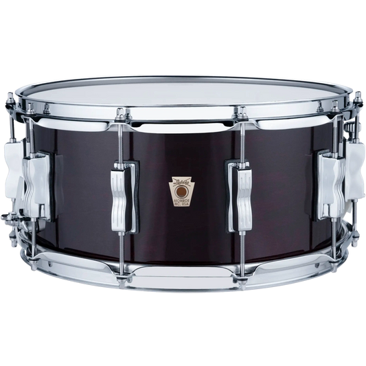 Ludwig Classic Maple Snare Drum 14x6.5 Mahogany Stain - Drum Center Of Portsmouth