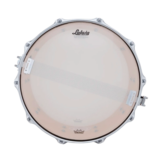 Ludwig Classic Maple Snare Drum 14x6.5 Gold/Blue/Gold Tri-Band - Drum Center Of Portsmouth