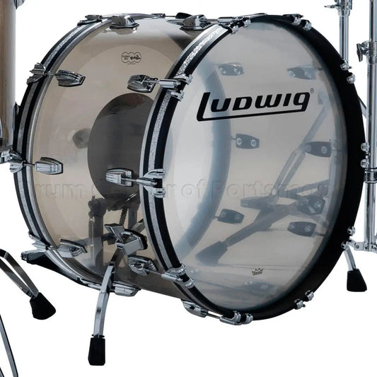 Ludwig Vistalite Bass Drum 22x14 Bronze - Drum Center Of Portsmouth