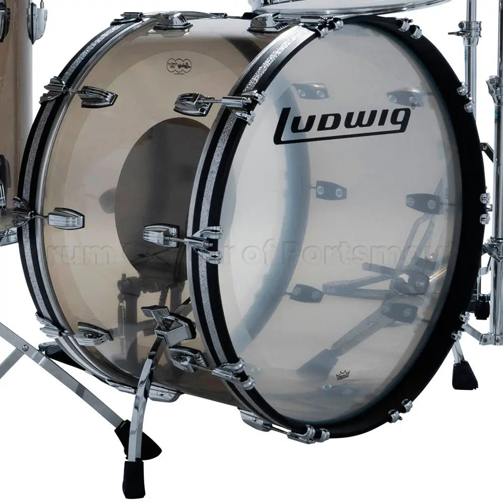 Ludwig Vistalite Bass Drum 24x14 Bronze - Drum Center Of Portsmouth