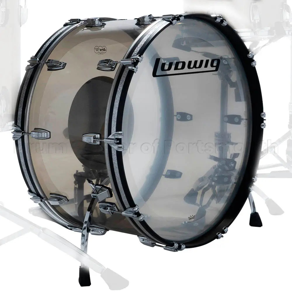 Ludwig Vistalite Bass Drum 26x14 Bronze - Drum Center Of Portsmouth