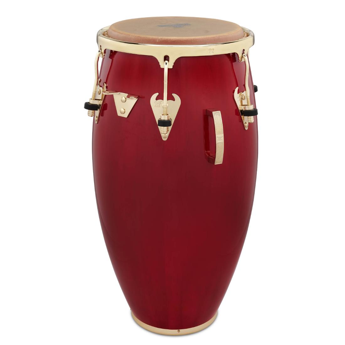 LP Matador Wood Conga 11 3/4" Red w/Gold Hardware - Drum Center Of Portsmouth