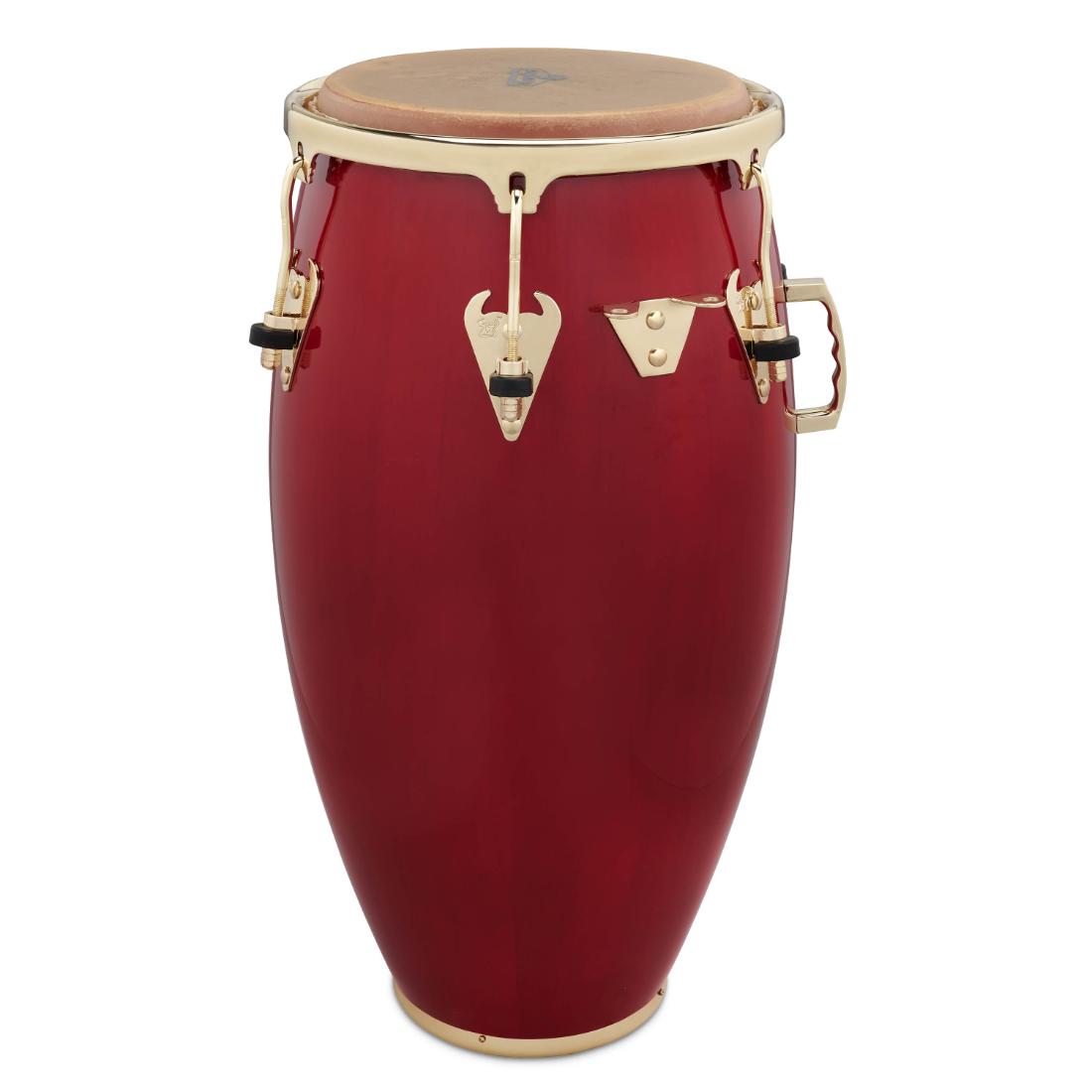 LP Matador Wood Conga 11 3/4" Red w/Gold Hardware - Drum Center Of Portsmouth