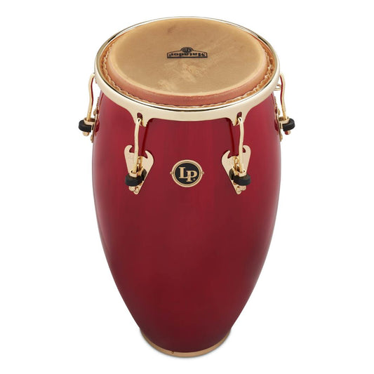LP Matador Wood Conga 11 3/4" Red w/Gold Hardware - Drum Center Of Portsmouth