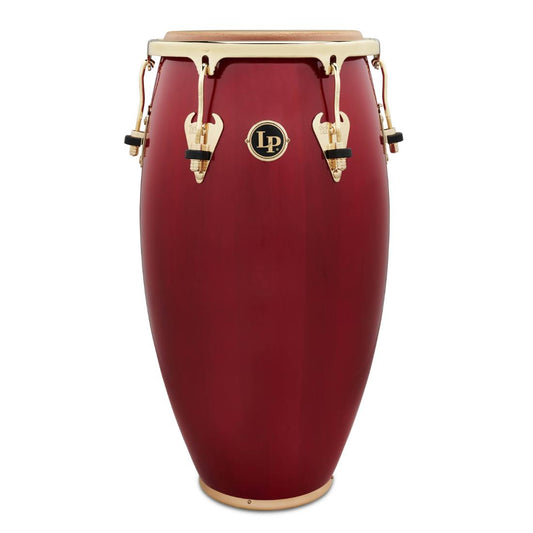 LP Matador Wood Conga 11 3/4" Red w/Gold Hardware - Drum Center Of Portsmouth