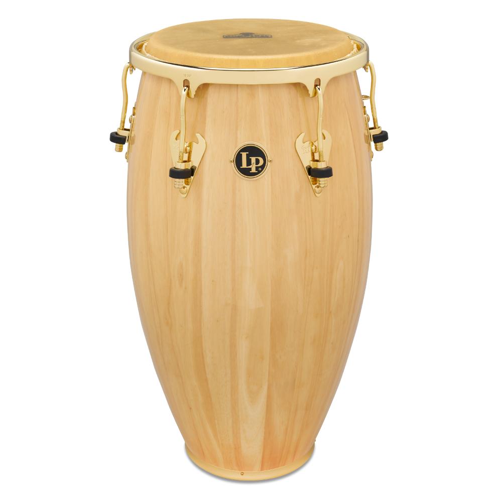 LP Matador Wood Tumbadora - Natural with Gold Hardware - Drum Center Of Portsmouth