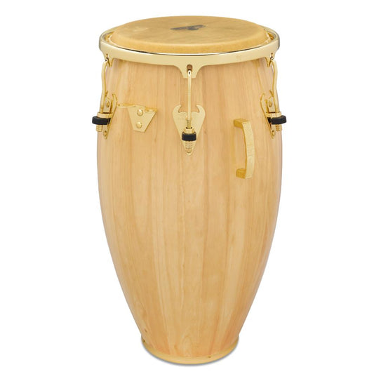 LP Matador Wood Tumbadora - Natural with Gold Hardware - Drum Center Of Portsmouth