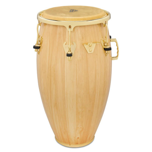 LP Matador Wood Tumbadora - Natural with Gold Hardware - Drum Center Of Portsmouth