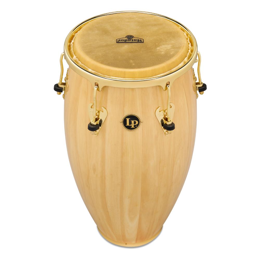 LP Matador Wood Tumbadora - Natural with Gold Hardware - Drum Center Of Portsmouth