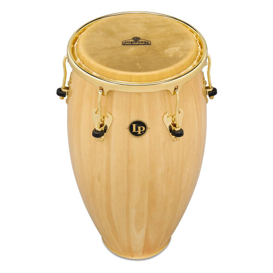 LP Matador Wood Tumbadora - Natural with Gold Hardware - Drum Center Of Portsmouth