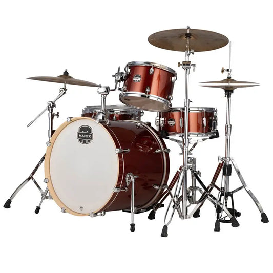 Mapex Mars Birch 5pc Crossover Drum Set Blood Orange Sparkle - Drum Center Of Portsmouth