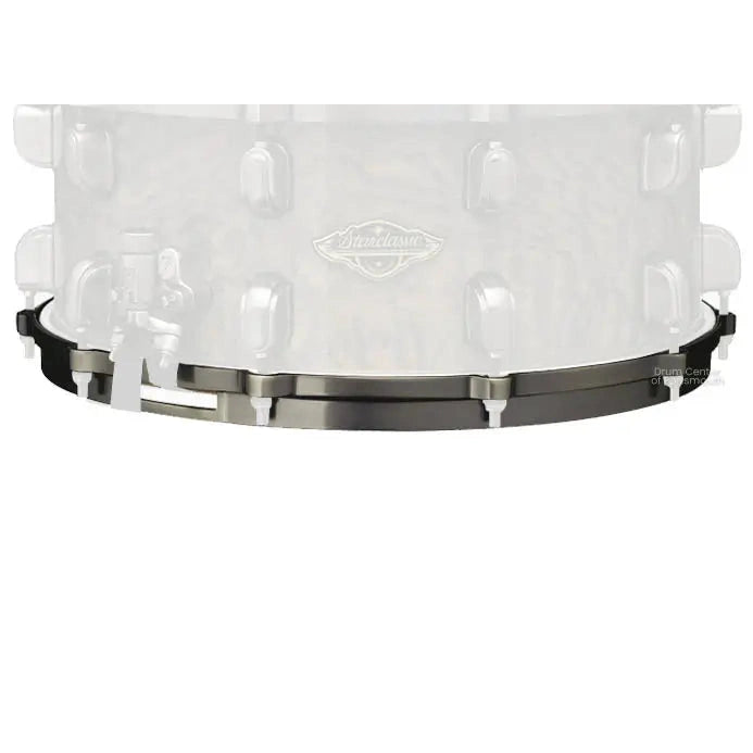 Tama MDH14S10U Die Cast Snare Side Hoop 14" 10-Hole Smoked Black - Drum Center Of Portsmouth