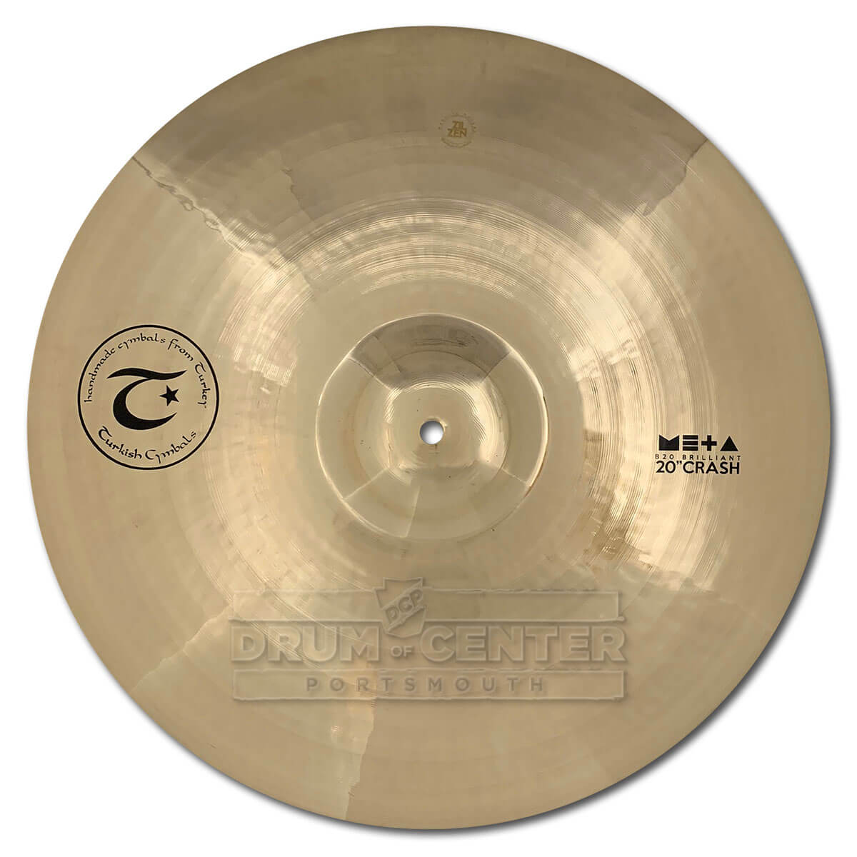 Turkish Meta Brilliant Crash Cymbal 20" - Drum Center Of Portsmouth