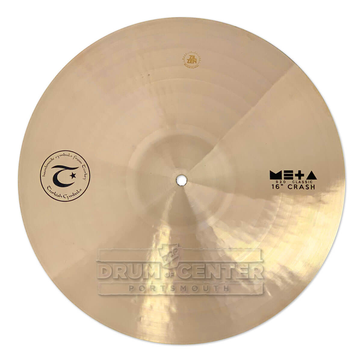 Turkish Meta Classic Crash Cymbal 16" - Drum Center Of Portsmouth